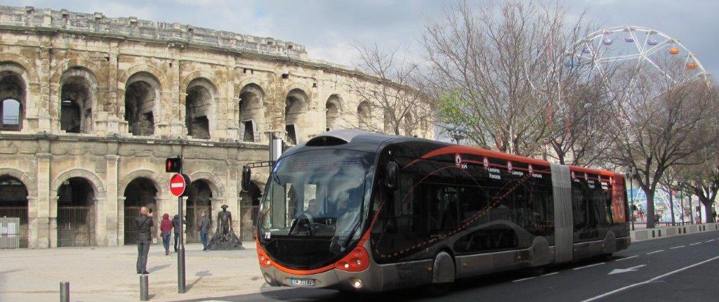 Prestations pour le tram'bus à Nîmes